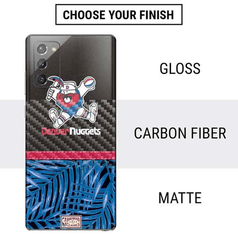 NBA Denver Nuggets Retro Palms Galaxy Note20 5G Skin